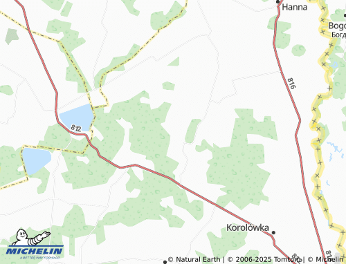 MICHELIN Krasówka map - ViaMichelin