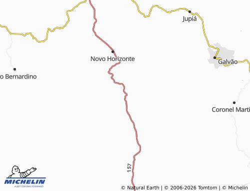 Mapa MICHELIN São Roque - ViaMichelin