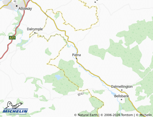 MICHELIN Patna map - ViaMichelin
