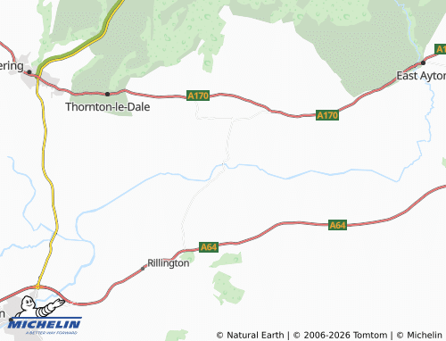 Carte MICHELIN Yedingham - ViaMichelin