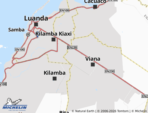 MICHELIN KM 9 A map - ViaMichelin