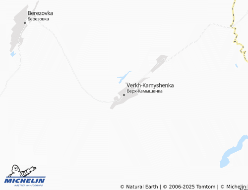 MICHELIN Verkh-Kamyshenka map - ViaMichelin