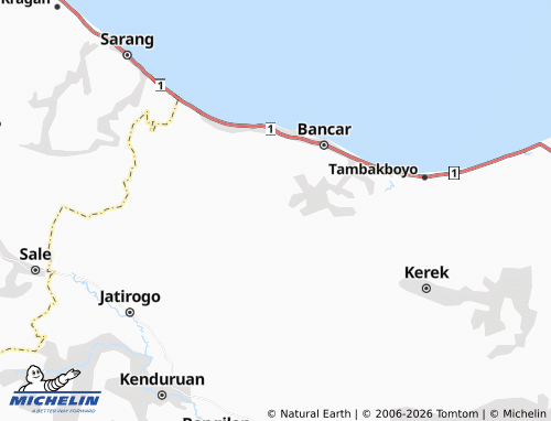 MICHELIN Karangrejo map - ViaMichelin