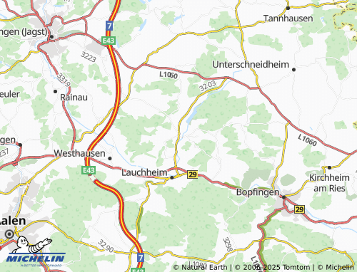 Mapa MICHELIN Lippach - ViaMichelin