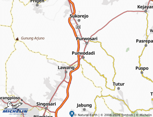 Mapa MICHELIN Parerejo - ViaMichelin