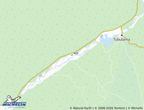 Carte MICHELIN Atil - ViaMichelin