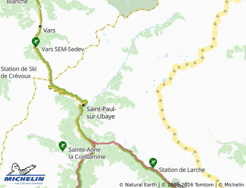 MICHELIN Fouillouse map - ViaMichelin