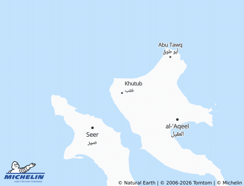 MICHELIN-Landkarte Khutub - ViaMichelin