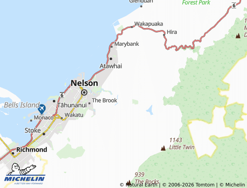 Mapa MICHELIN Hira Forest - ViaMichelin