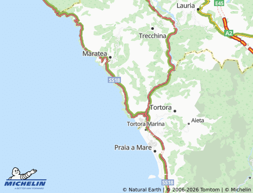 Carte MICHELIN Marina - ViaMichelin
