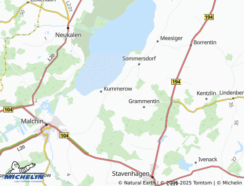 MICHELIN-Landkarte Axelshof - ViaMichelin