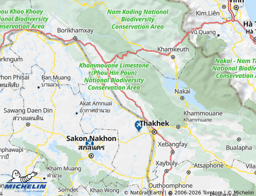 MICHELIN Hinboon map - ViaMichelin