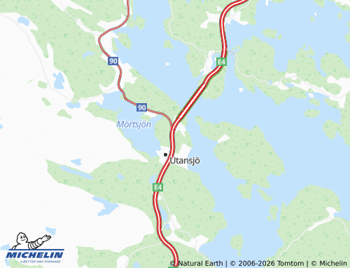 Mappa MICHELIN Mörtsal - ViaMichelin