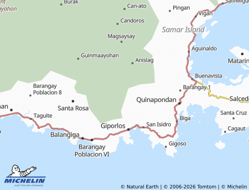 MICHELIN Santo Nino map - ViaMichelin