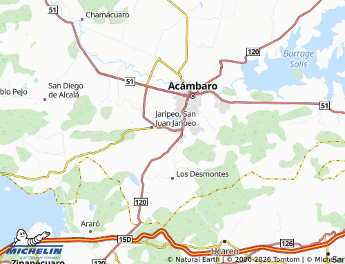 Mapa MICHELIN 6 de Abril - ViaMichelin