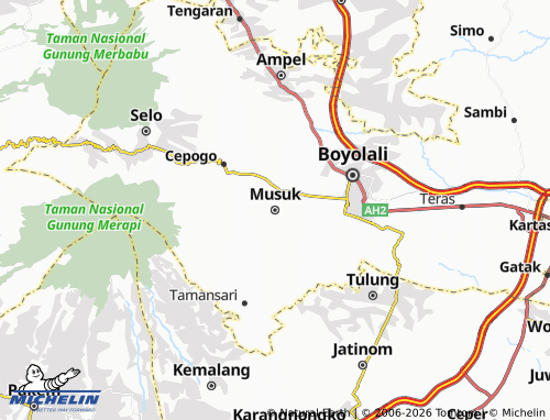 Carte MICHELIN Musuk - ViaMichelin