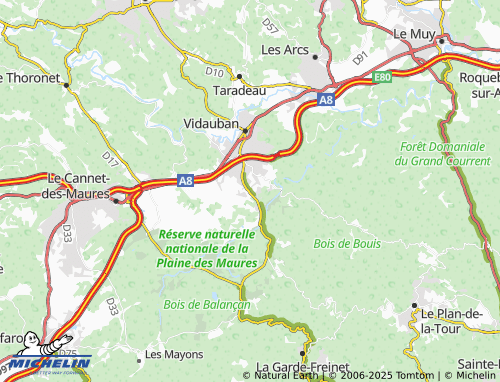 Mappa MICHELIN Les Espérifés - ViaMichelin