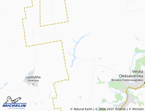 MICHELIN Novopavlivka map - ViaMichelin