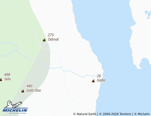 Mapa MICHELIN Afta - ViaMichelin