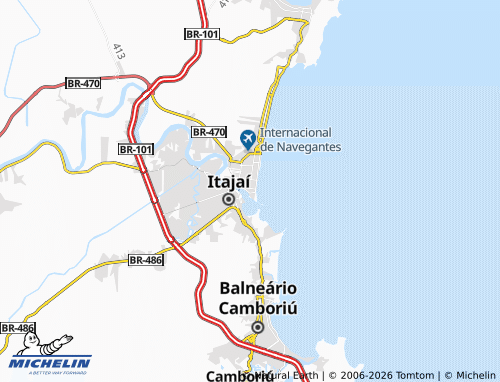 Mapa MICHELIN São Pedro - ViaMichelin
