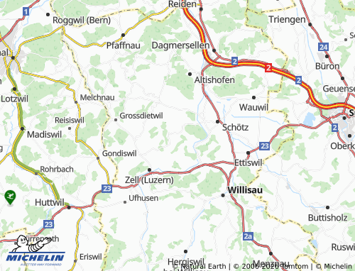 Mappa MICHELIN Ohmstal - ViaMichelin