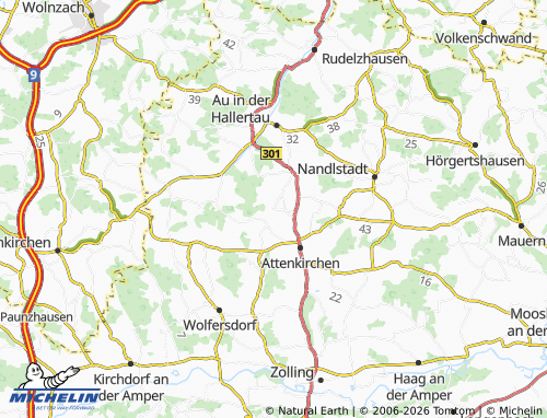 MICHELIN Brandloh map - ViaMichelin