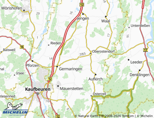 MICHELIN Westendorf map - ViaMichelin