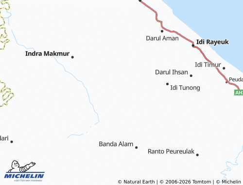 MICHELIN Panton Rayeuk T map - ViaMichelin
