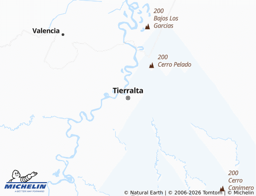 Carte MICHELIN Tierralta - ViaMichelin