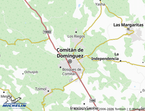MICHELIN El Cedro map - ViaMichelin