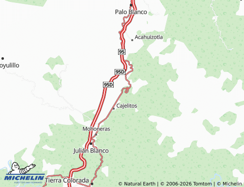 Mapa MICHELIN Rincón de la Vía - ViaMichelin