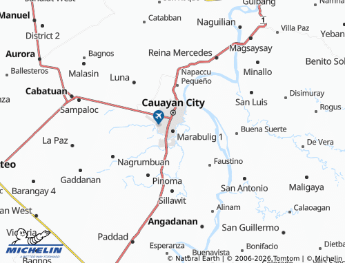 Mappa MICHELIN Marabulig 1 - ViaMichelin