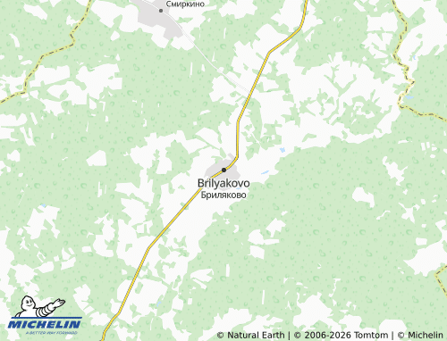 MICHELIN-Landkarte Brilyakovo - ViaMichelin