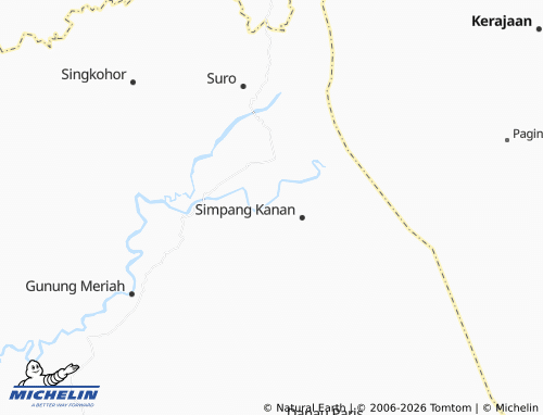 MICHELIN Pakiraman map - ViaMichelin