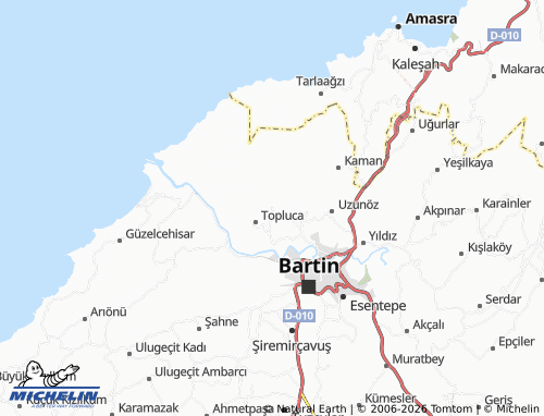 MICHELIN-Landkarte Akgöz - ViaMichelin