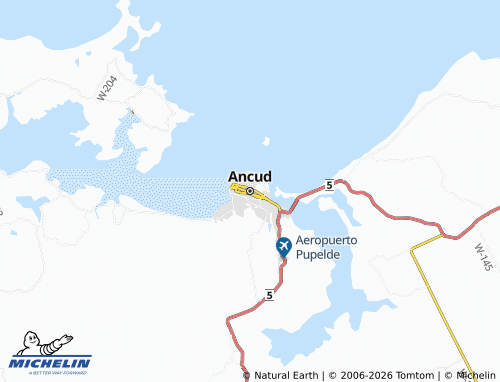 Mappa MICHELIN Ancud - ViaMichelin