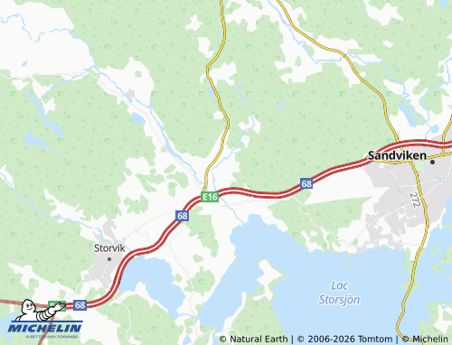 MICHELIN Backberg map - ViaMichelin
