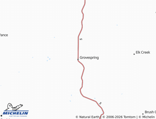 Mapa MICHELIN Grovespring - ViaMichelin
