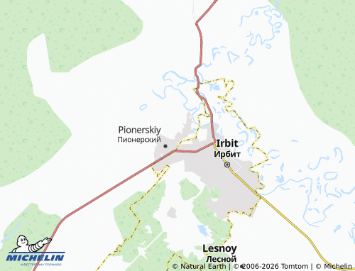 MICHELIN-Landkarte Ptitsevod-1 SNT - ViaMichelin