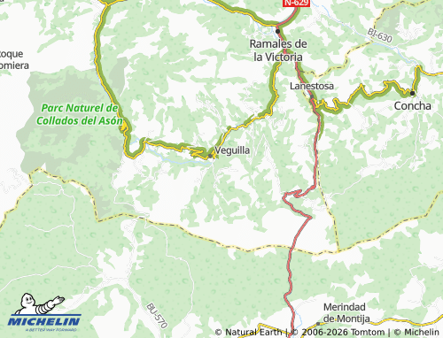 Kaart MICHELIN Santayana - ViaMichelin