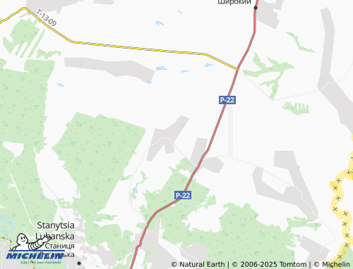 MICHELIN Verkhnia Vilkhova map - ViaMichelin