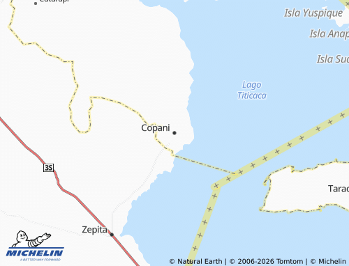 Mappa MICHELIN Copani - ViaMichelin