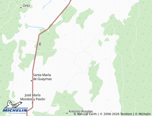 Mapa MICHELIN Nicolás Bravo - ViaMichelin