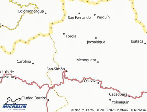 Mappa MICHELIN El Rosario - ViaMichelin