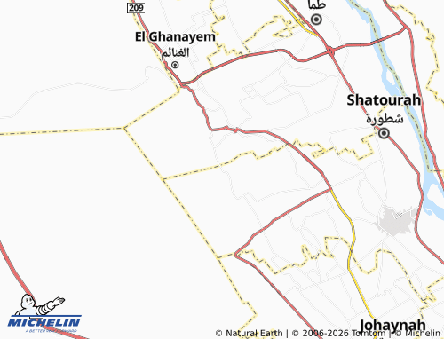 Mappa MICHELIN Hagir Mashta - ViaMichelin