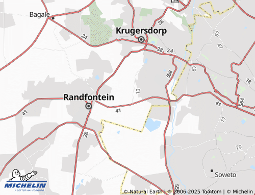 MICHELIN Azaadville map - ViaMichelin
