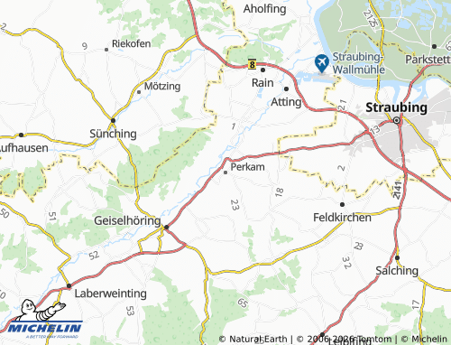 Mapa MICHELIN Perkam - ViaMichelin