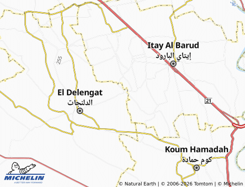 Mapa MICHELIN Jaza'ir Eesa - ViaMichelin