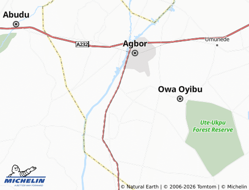 Mappa MICHELIN Owa-Alizomor - ViaMichelin