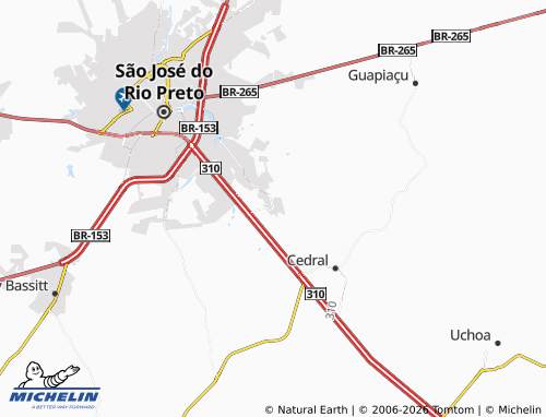 Mapa MICHELIN Engenheiro Schimidt - ViaMichelin